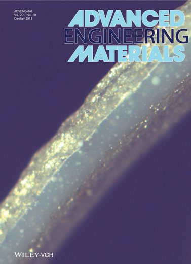 Couverture d'Advanced Engineering Materials (Bodkhe et al., 2018)