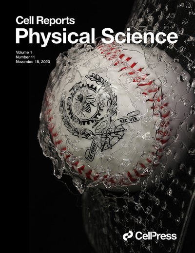 Couverture de Cell Reports Physical Science (Zou et al., 2020)